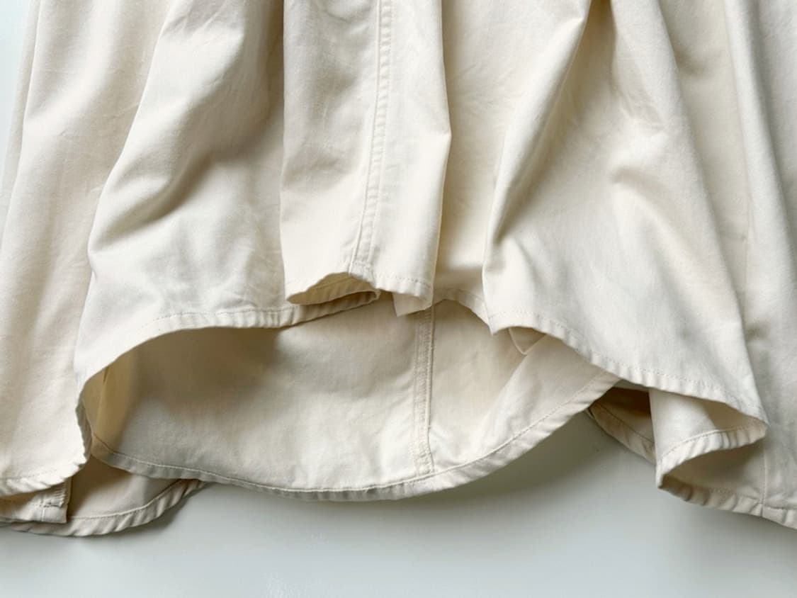 Cotton unbalance hem loose 상품이미지4