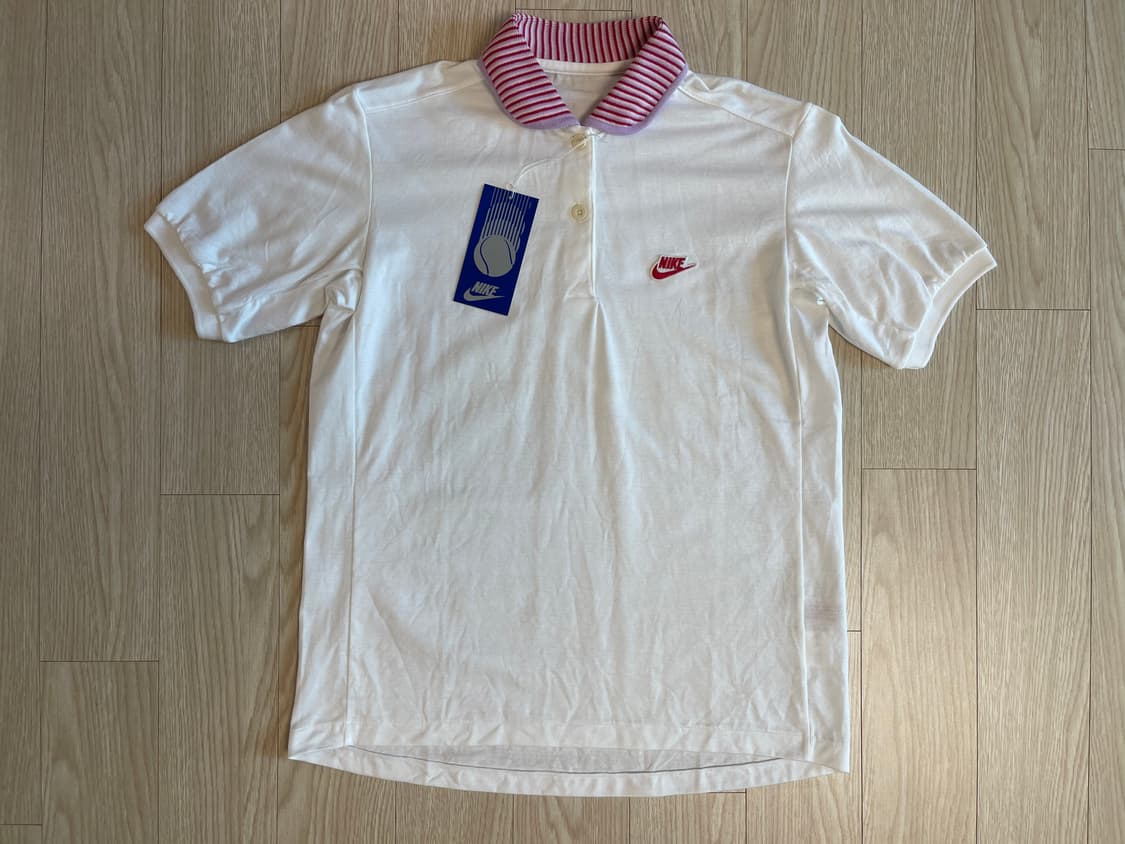 나이키 80s 올드 폴로 피케 우먼스 티셔츠 NIKE OLD 14번 상품이미지1