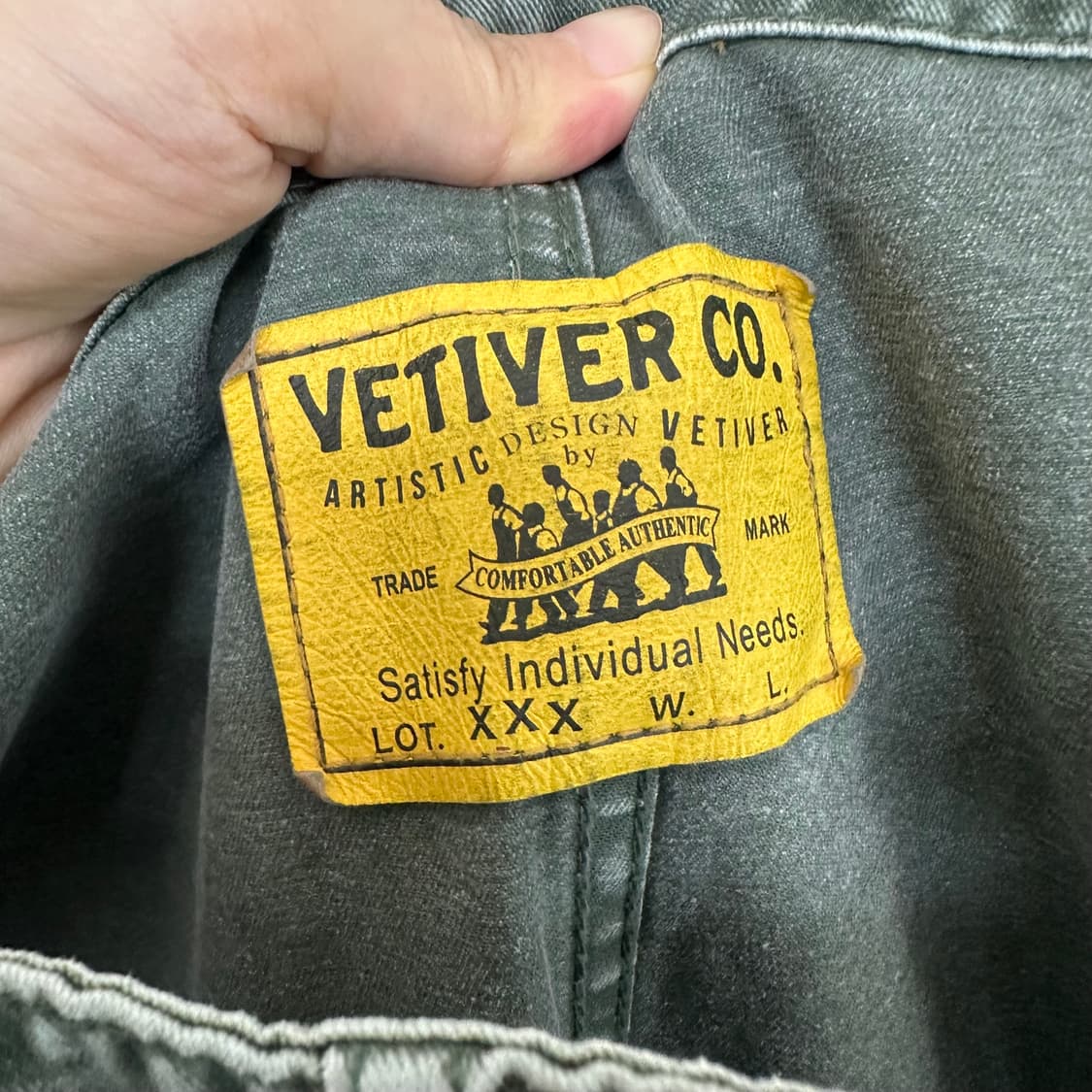 VETIVER 여자 포켓 멜빵 바지 L 상품이미지8