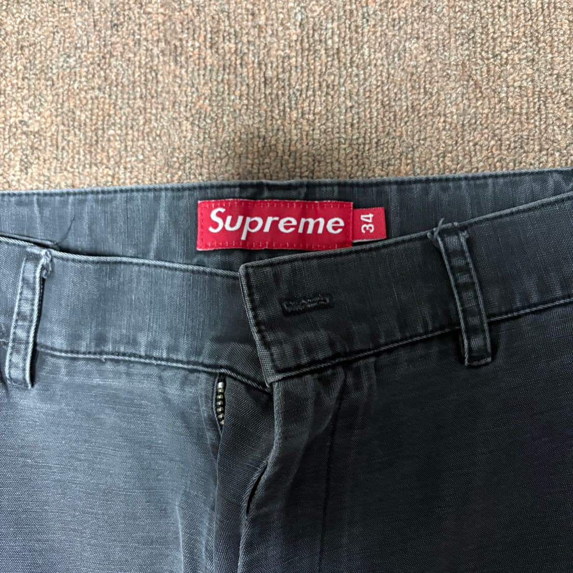 00s supreme made in usa 슈프림 치노 팬츠  34 상품이미지3