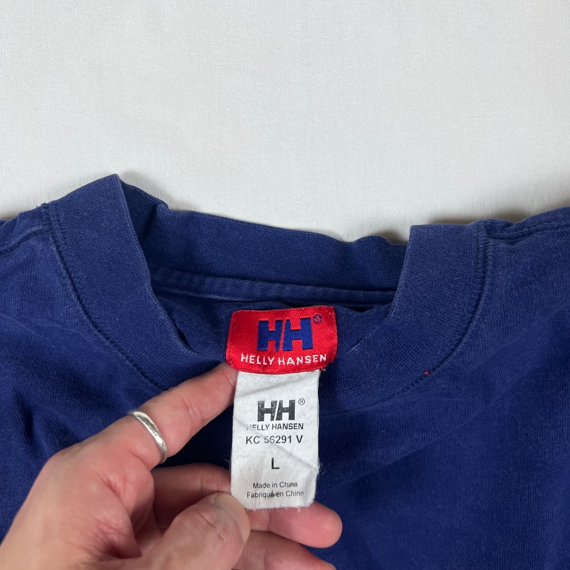 90‘s 헬리한센 helly hansen 로고 맨투맨 상품이미지5