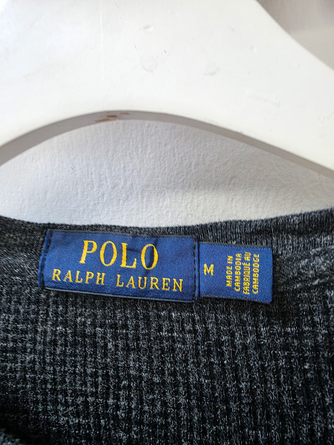 POLO RALPH LAUREN 폴로랄프로렌 와플 니트 티셔츠 상품이미지3