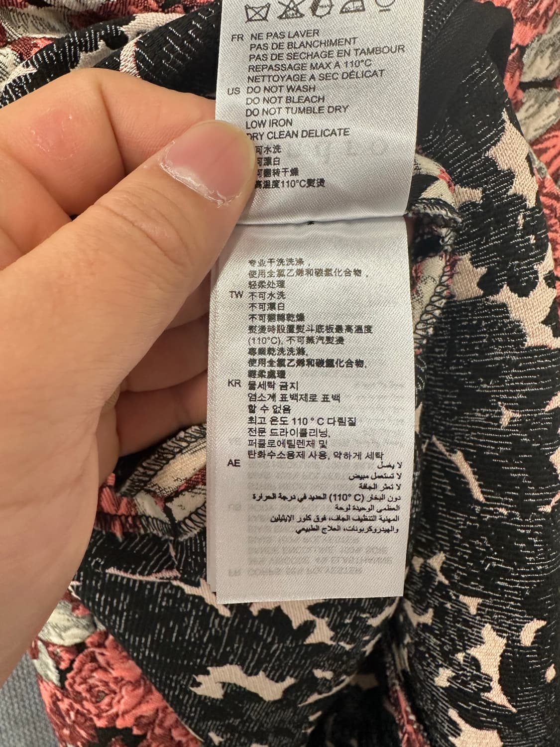 새) 산드로 sandro 플라워 패턴 원피스 상품이미지7