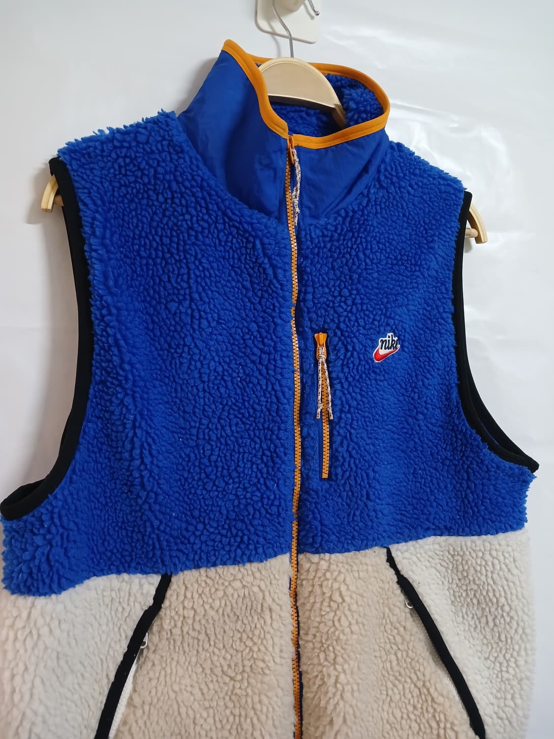 (XL,105)나이키 쉐르파 플리스 베스트 블루 상품이미지2