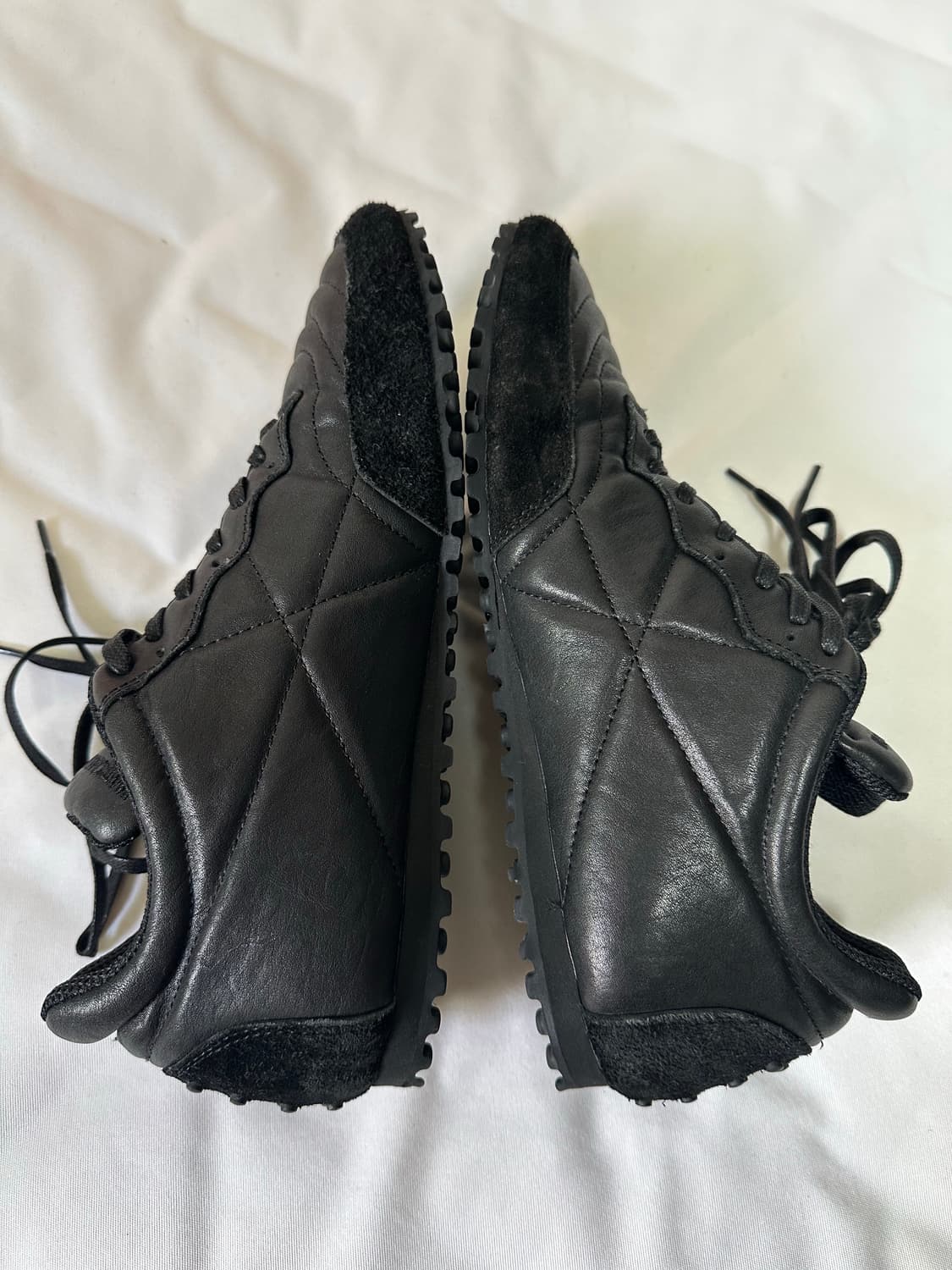 [265] 해칭룸 풋볼 슈즈 레더 블랙 상품이미지5