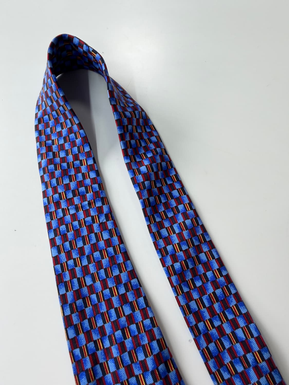 던힐(Dunhill) 실크 넥타이 9cm 상품이미지7