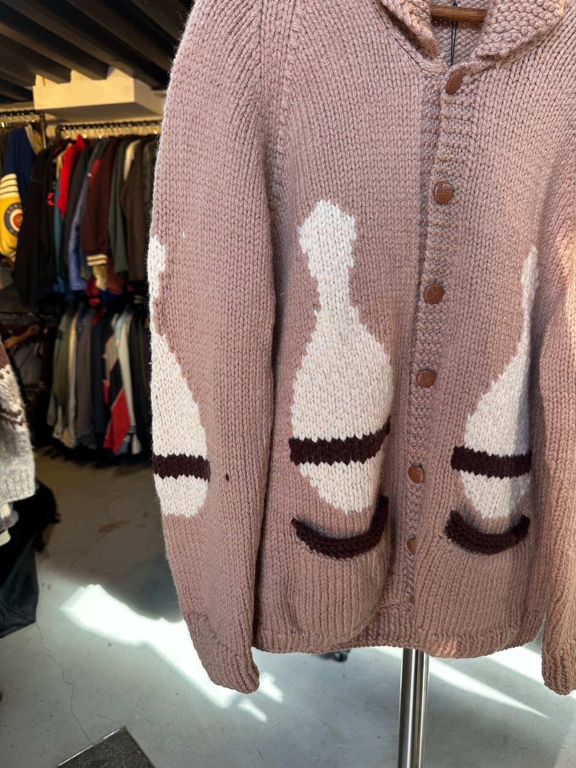 캐나다 헤비 울 코위찬 스웨터 우먼스 상품이미지4