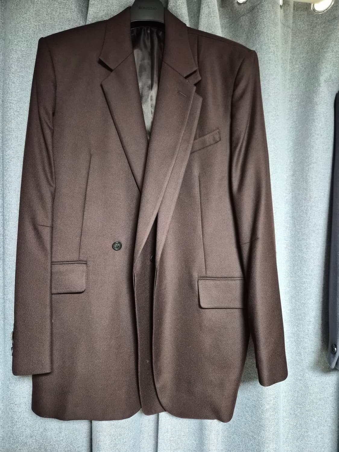 송지오옴므 더블 레이어드 블레이저 자켓 팝니다 우영미 타임옴므 솔리드옴므 상품이미지2