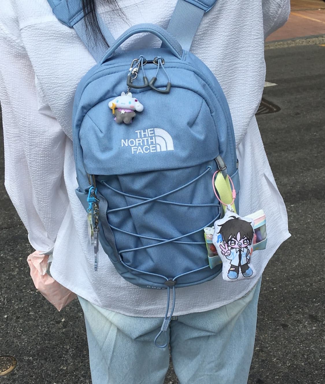 노스페이스 보레알리스 미니 라이트블루/하늘색 백팩 가방 상품이미지1