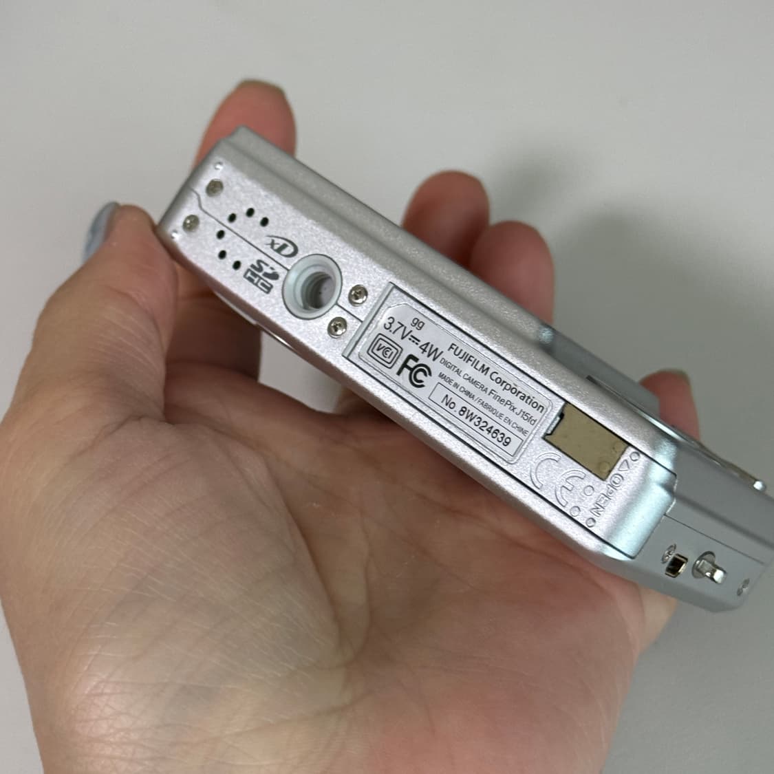 후지필름 파인픽스 J15 빈티지 디카 디지털카메라 실버 상품이미지6