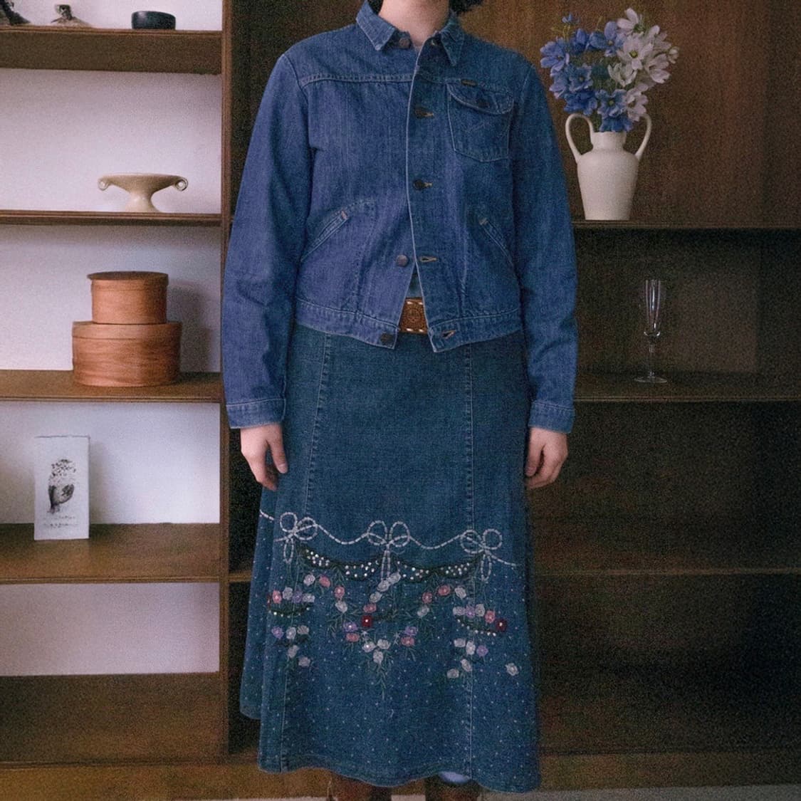 70s USA 랭글러 Wrangler 데님 트러커 자켓 상품이미지2