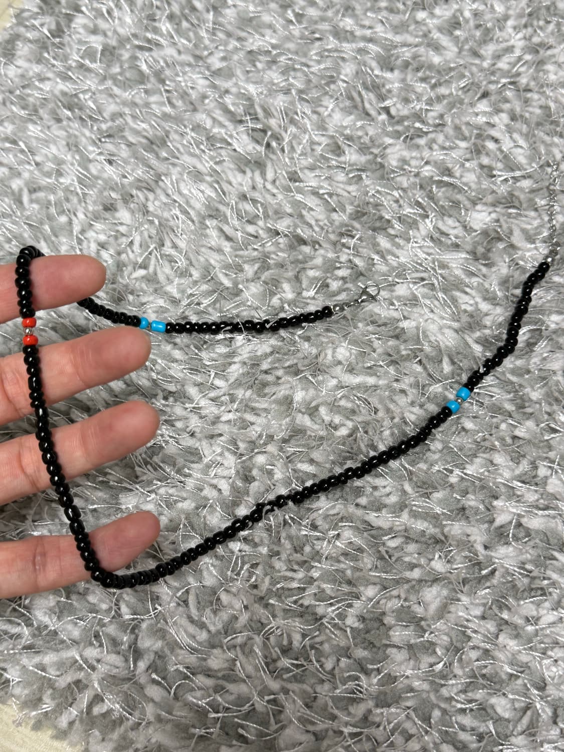 베이스클레프 남자 비즈 목걸이 상품이미지5