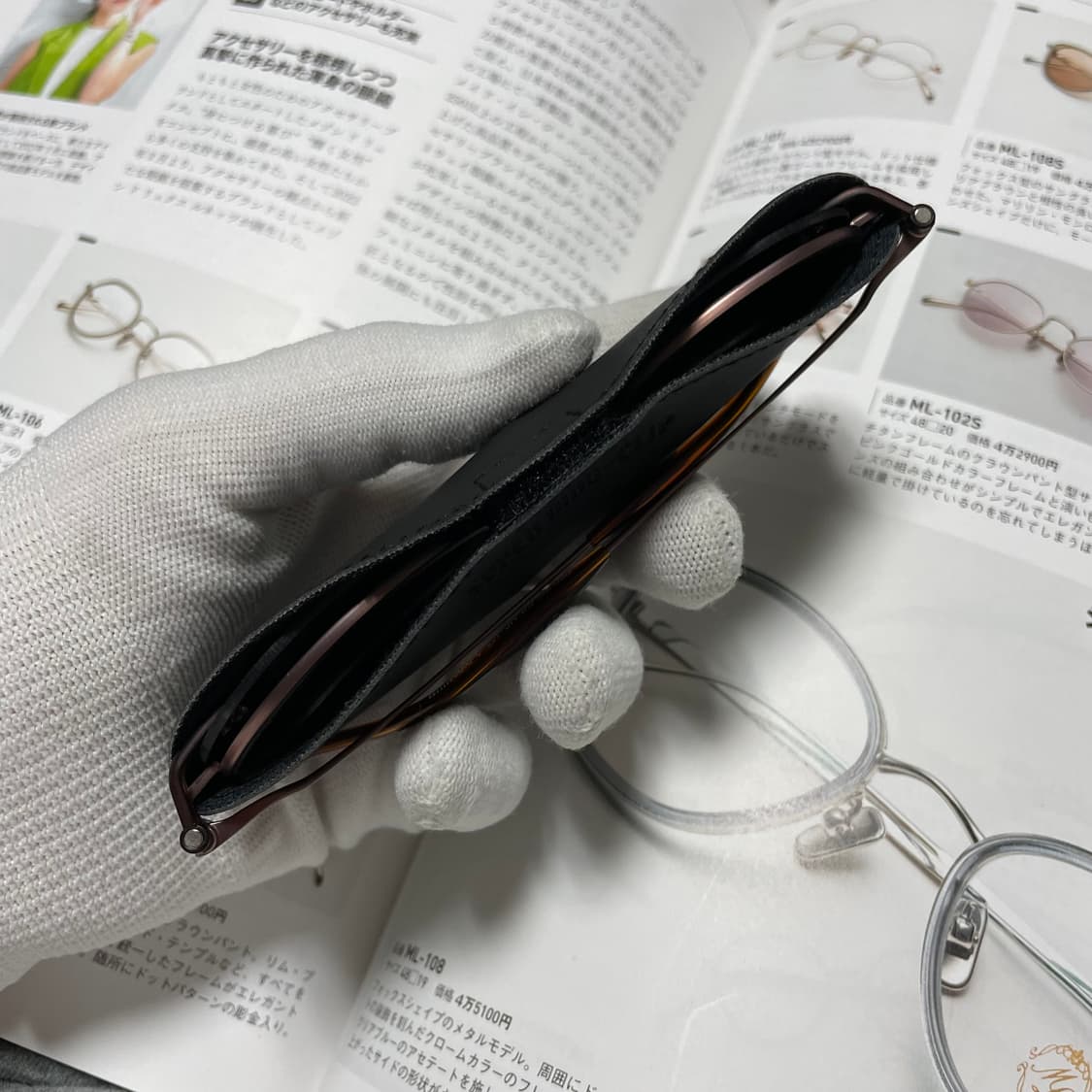 Super Mag-Clip 일본 반무테 클립 안경 상품이미지9