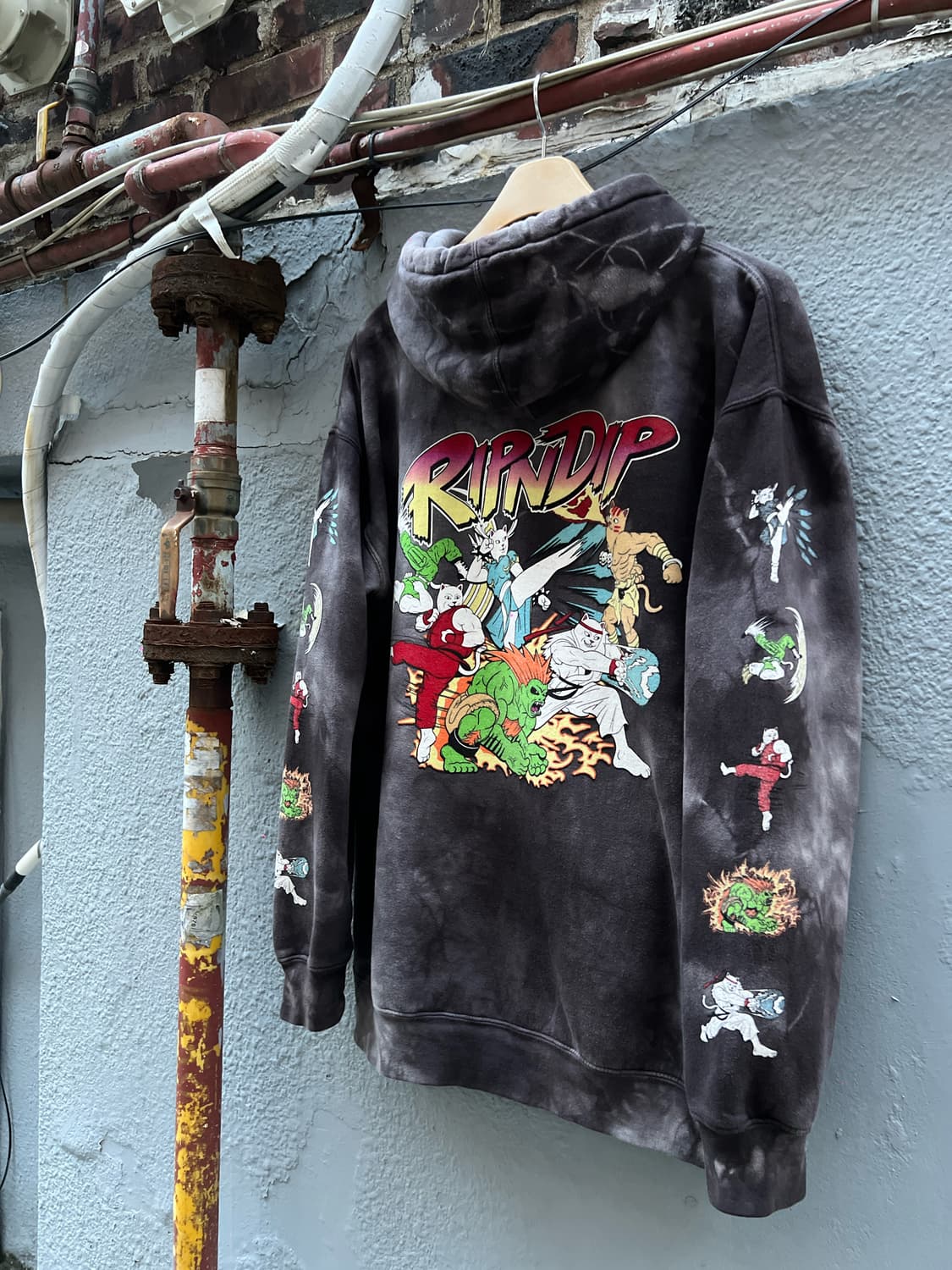 립앤딥 RIPNDIP 타이 다이 후드티 상품이미지4