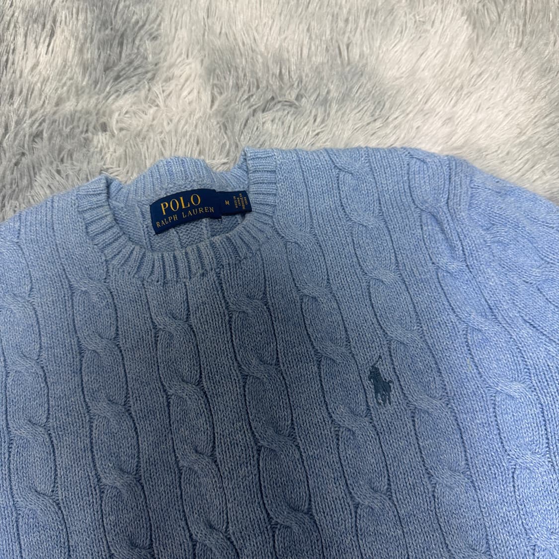 폴로랄프로렌 케이블니트 남성 M사이즈  상품이미지2