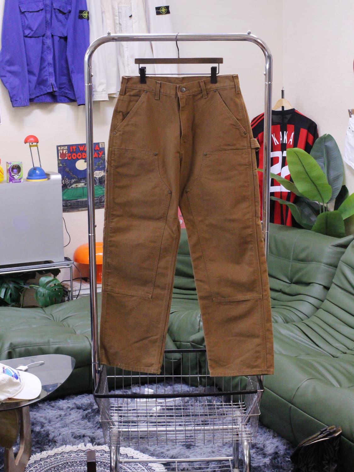 칼하트 더블니 B136 데드스탁 루즈핏 상품이미지1