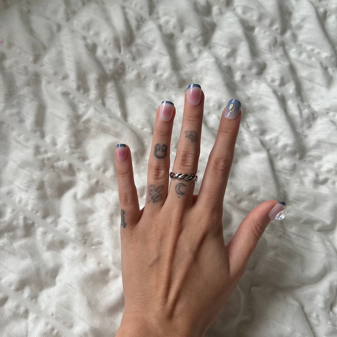 실버 트위스트 체인 반지 상품이미지8