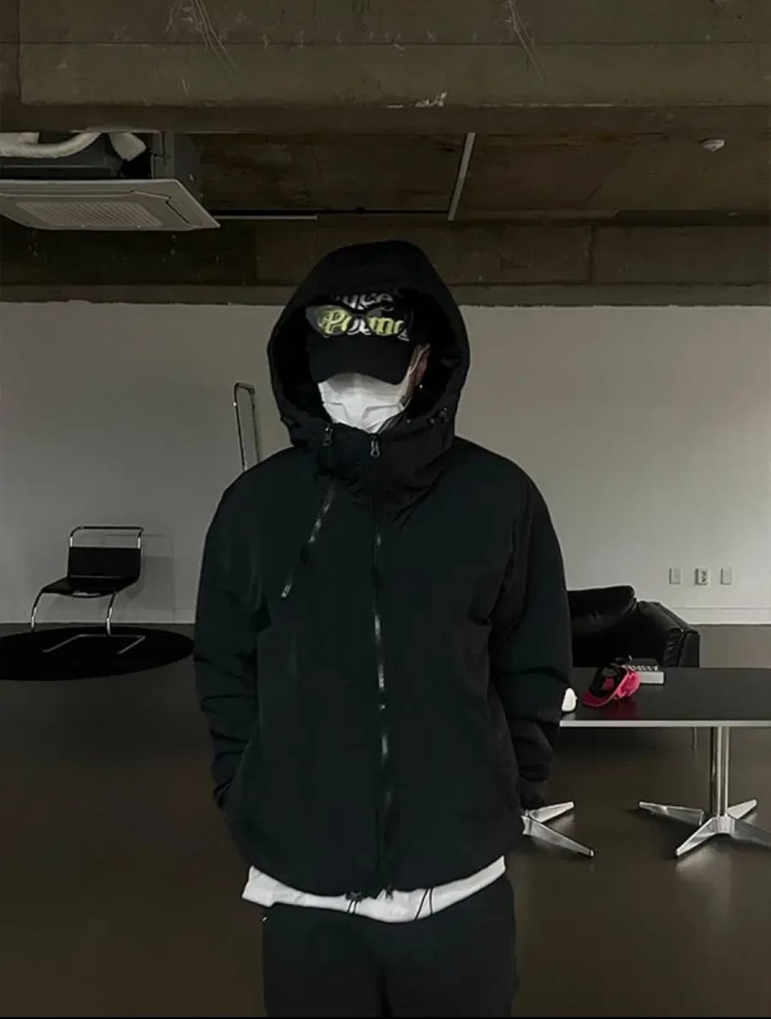 5온스 후드 패딩 점퍼 상품이미지3