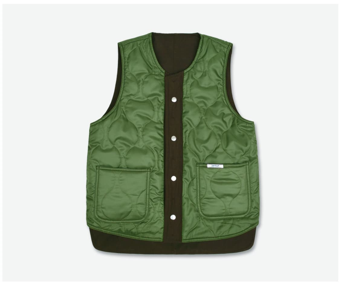 Swellmob / 아메카지 퀼팅 베스트, 남성조끼 상품이미지9