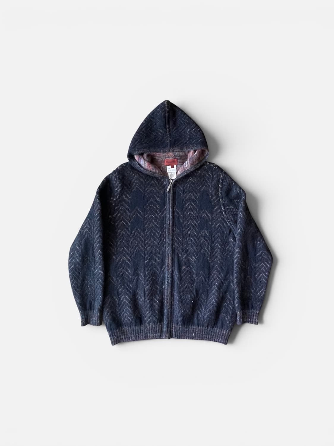 MISSONI Mohair Knit Zip-Up Hoodie 상품이미지1