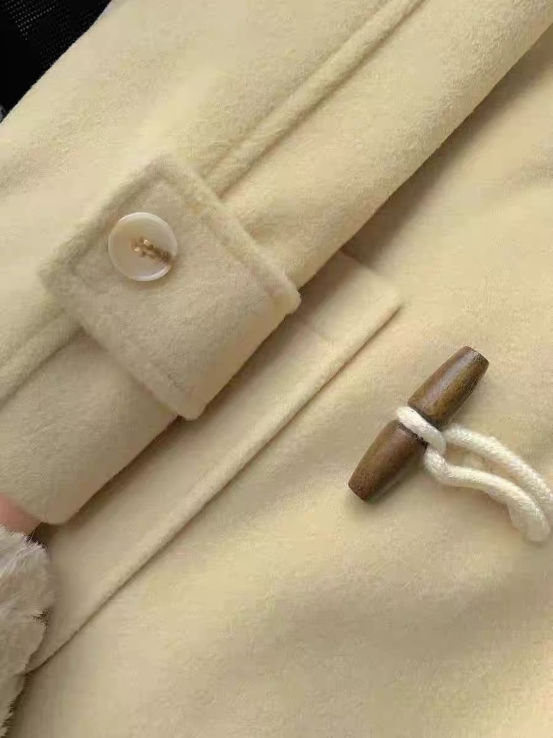 레몬 옐로우 떡볶이 코트 연노랑 상품이미지4