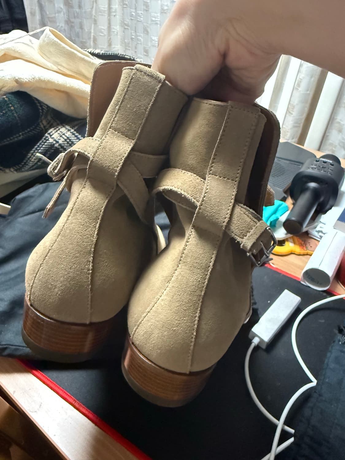 [박스 없는 새상품] 생로랑 조드퍼 3cm 42사이즈 상품이미지5