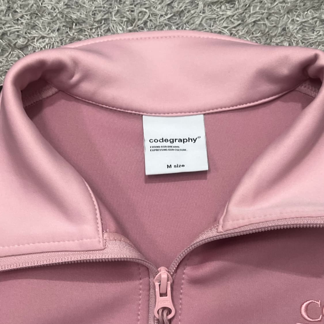 [우먼95] 코드그라피 져지 상품이미지3