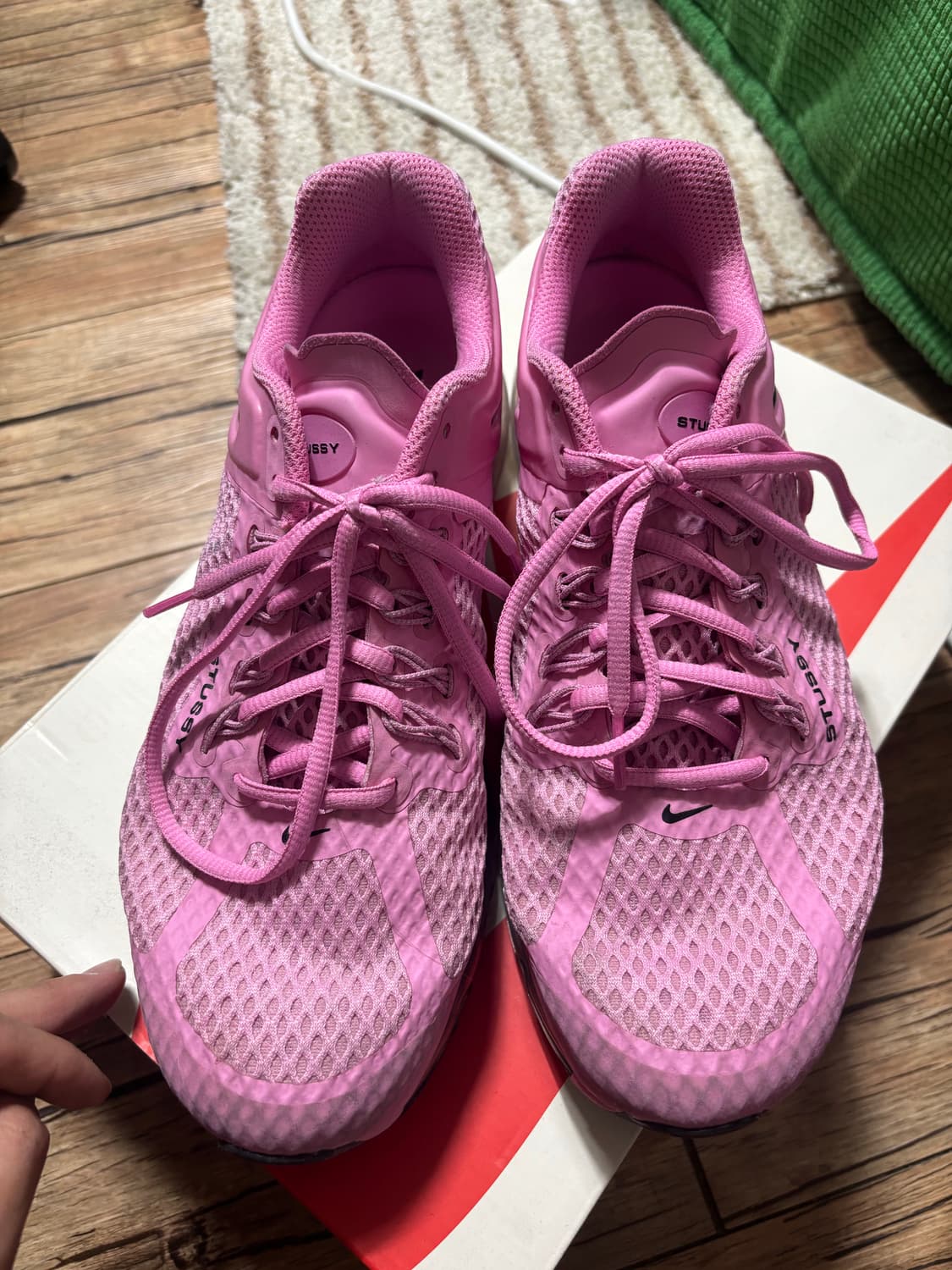 나이키 스투시 에어맥스 싸이킥 핑크 상품이미지3