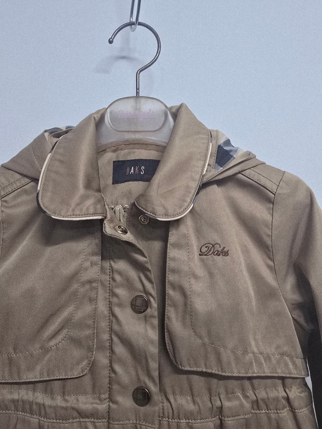 닥스 키즈 여아 후드 코트 100 상품이미지2