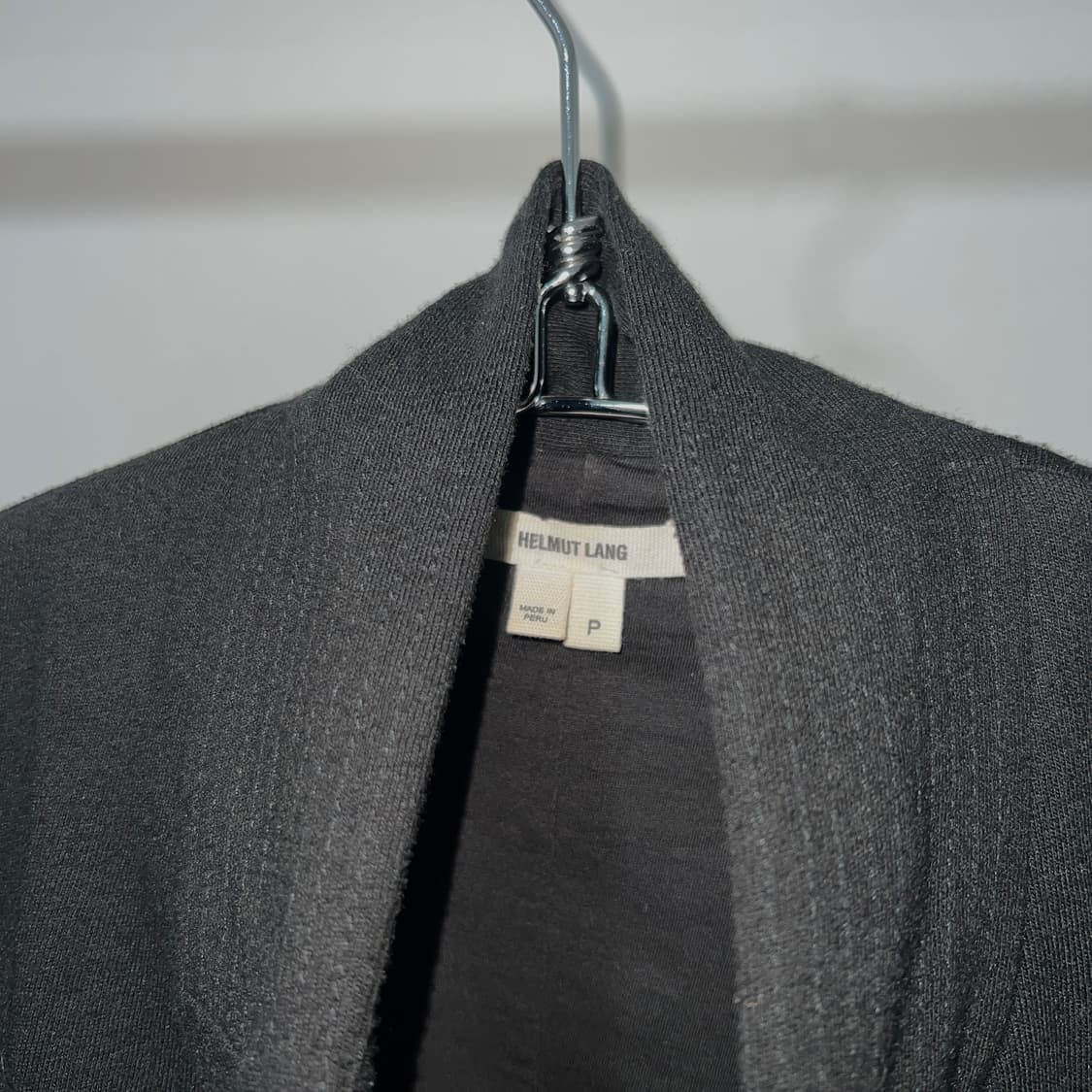 헬무트랭 비대칭 더블 집업 져지 바이커 자켓 상품이미지8