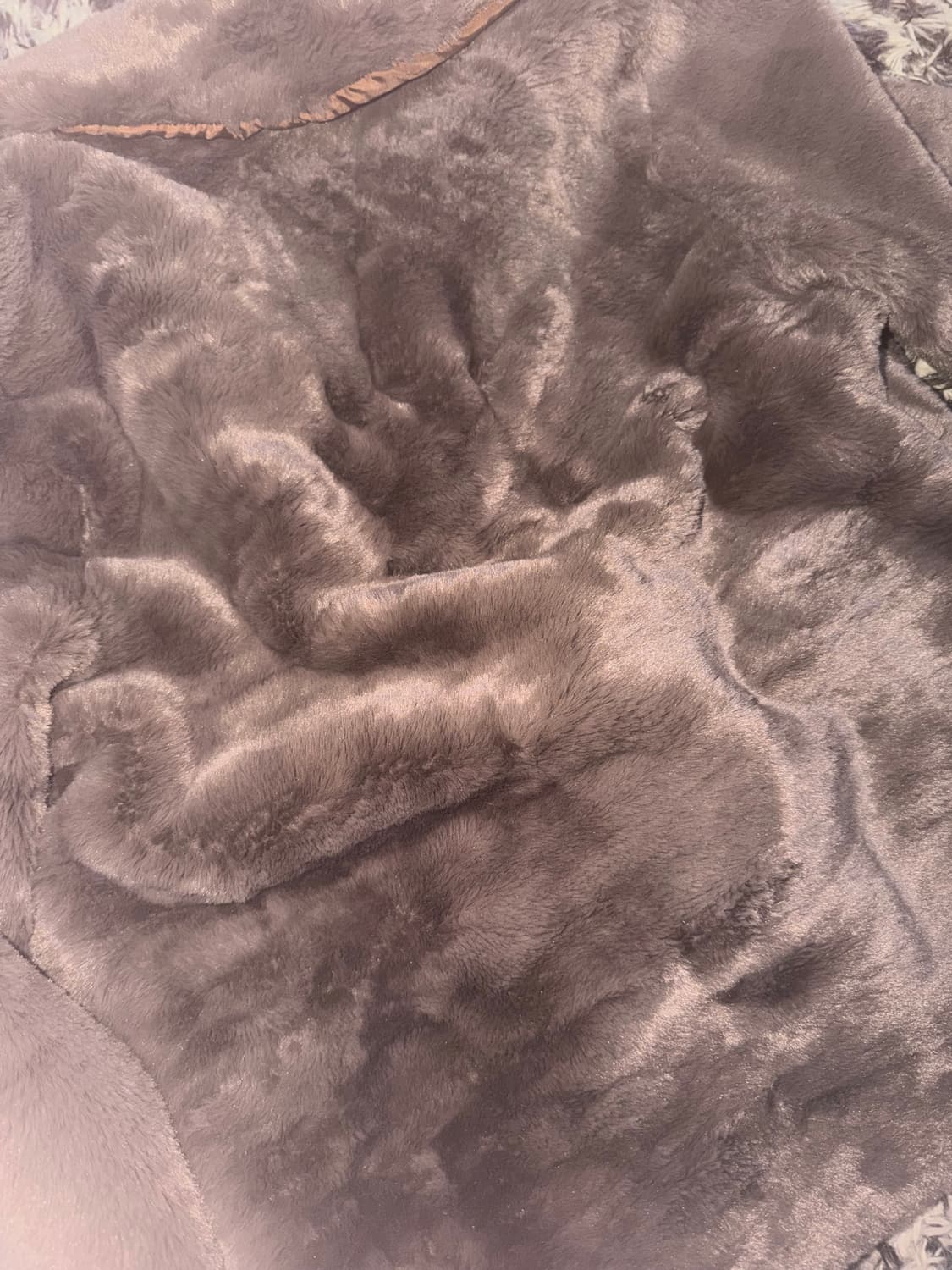 빈티지 브라운 퍼자켓 상품이미지5