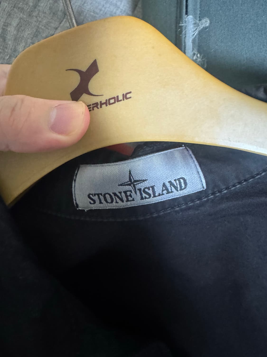 22fw 스톤아일랜드 올드이펙트 오버셔츠XL 상품이미지2