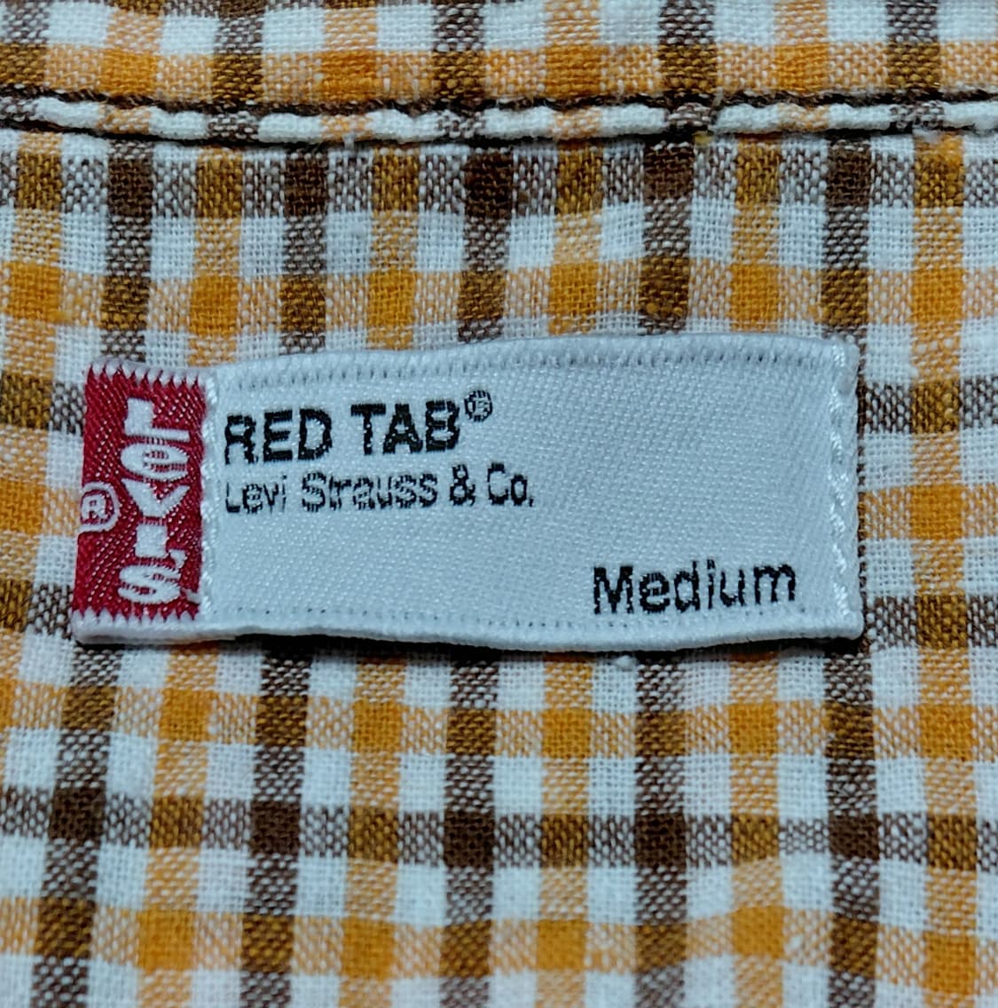 [M] 리바이스 레드탭 웨스턴 체크 반팔 셔츠 (마/면 혼방) 상품이미지5