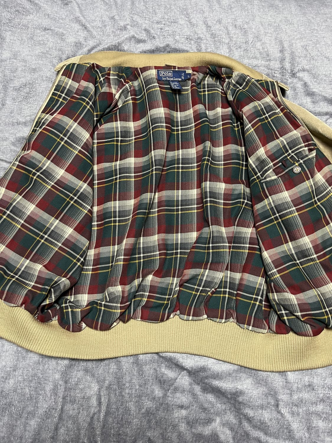 [L] 폴로 랄프로렌 90s 스웨이드 바라쿠타 해링턴 이종원 자켓 상품이미지6