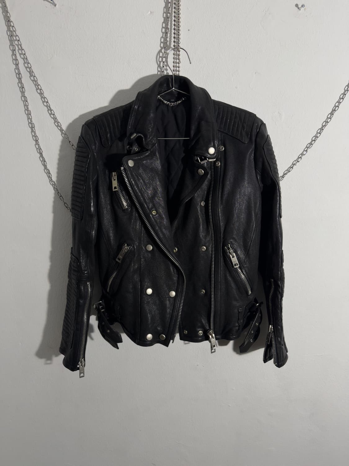 italian leather 나폴레옹 라이더자켓 상품이미지3