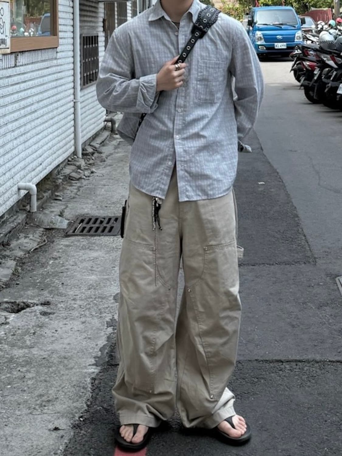 봄 신상❤️OSKR guitar pick chain keyring 상품이미지3