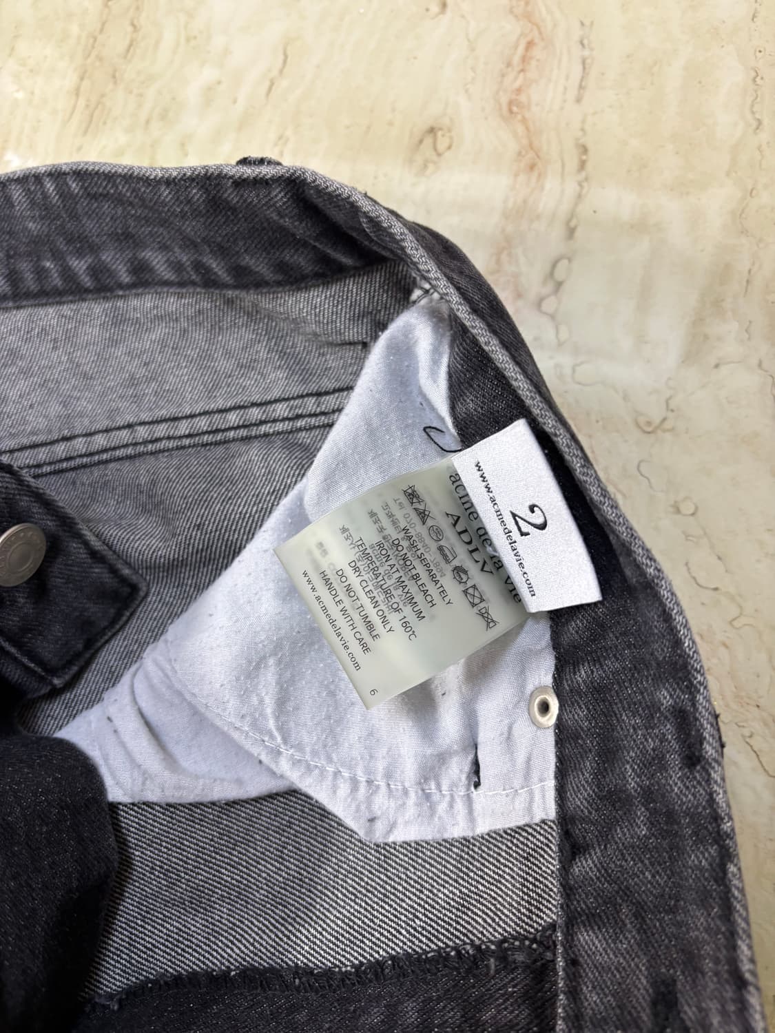 아크메드라비 투톤 그라데이션 흑청 상품이미지2