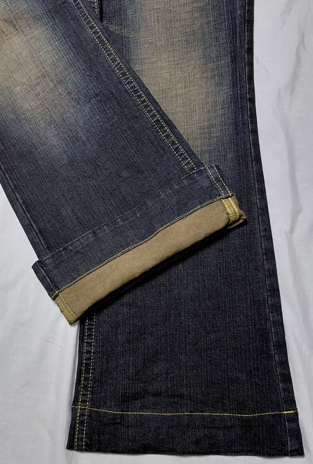 [BOBSON x SMILE LAND] 빈티지 워싱 신치백 부츠컷 데님 상품이미지4