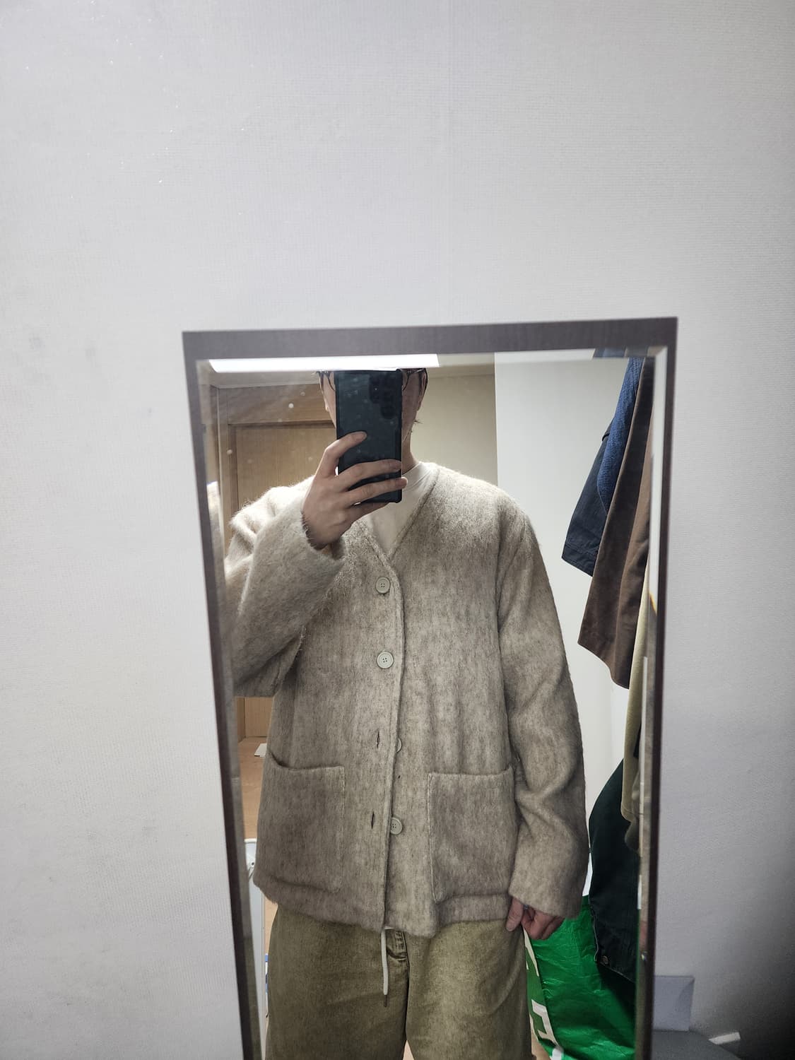 아워레거시 모헤어 가디건 상품이미지3