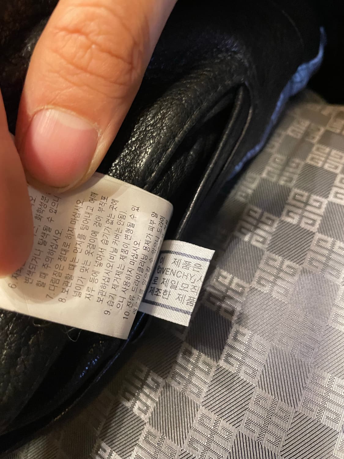 Jessie USA 레이스 양가죽 자켓 블랙 상품이미지7