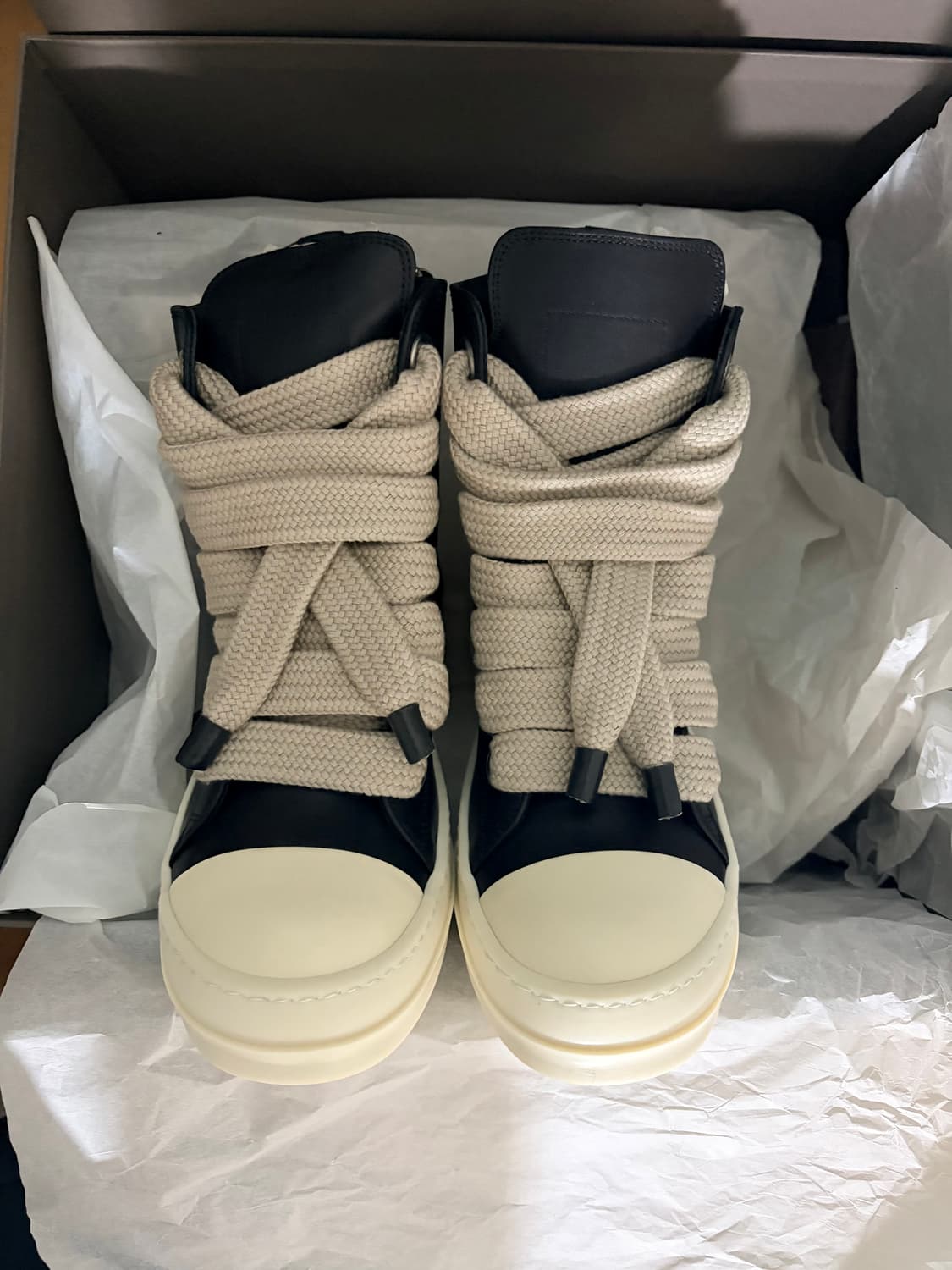 [39] rick owens 릭오웬스 점보레이스 하이탑 스니커즈 상품이미지2