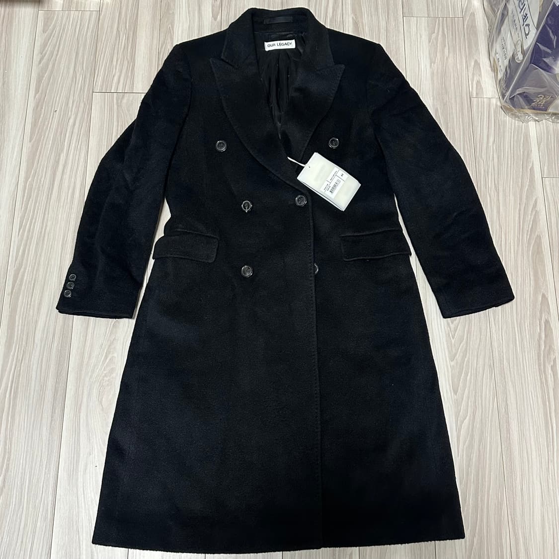 23fw 아워레가시 웨일코트 44사이즈 , 라이풀 미니멀 가먼츠 코트 1 상품이미지5