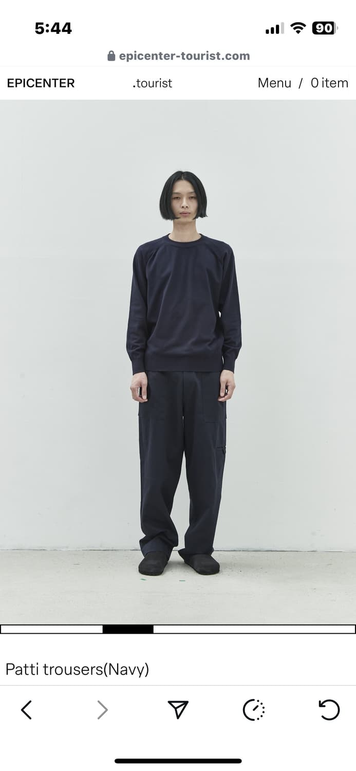 Epicenter tourist Patti trouser L 상품이미지5