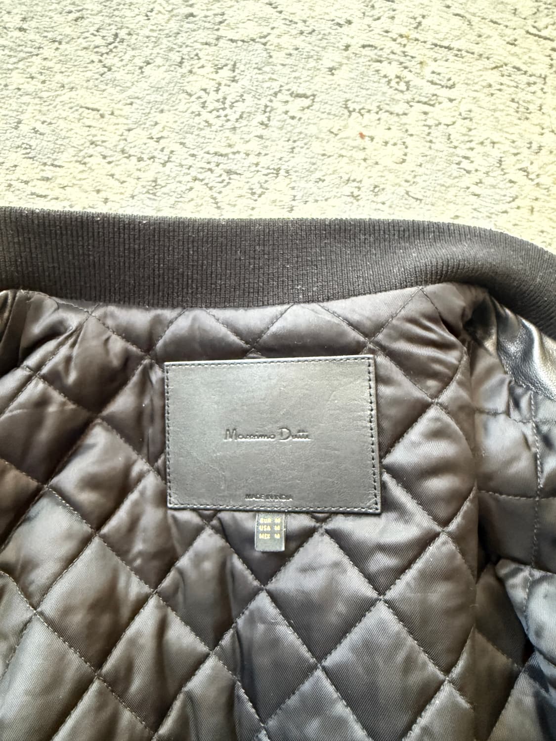 Massimo Dutti lamb leather bomber 가죽봄버 상품이미지4