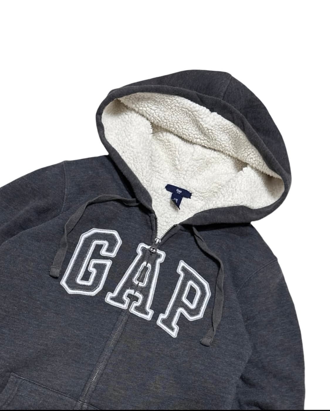 갭 양털 안감 후드집업 상품이미지4