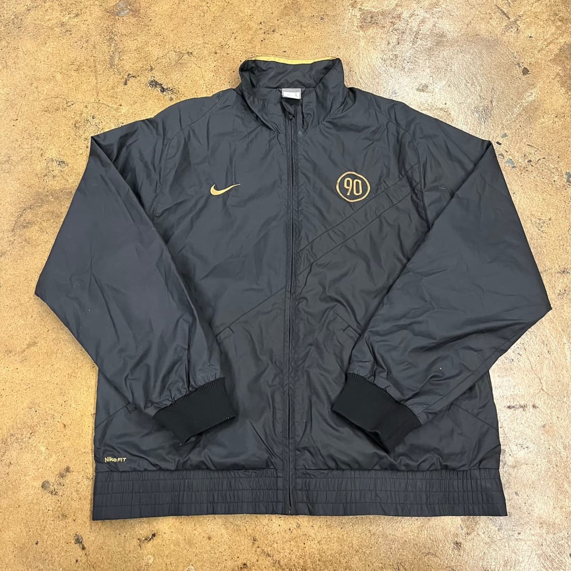 [정품/L] 나이키 90s 올드스쿨 바람막이 블랙 b18 상품이미지2