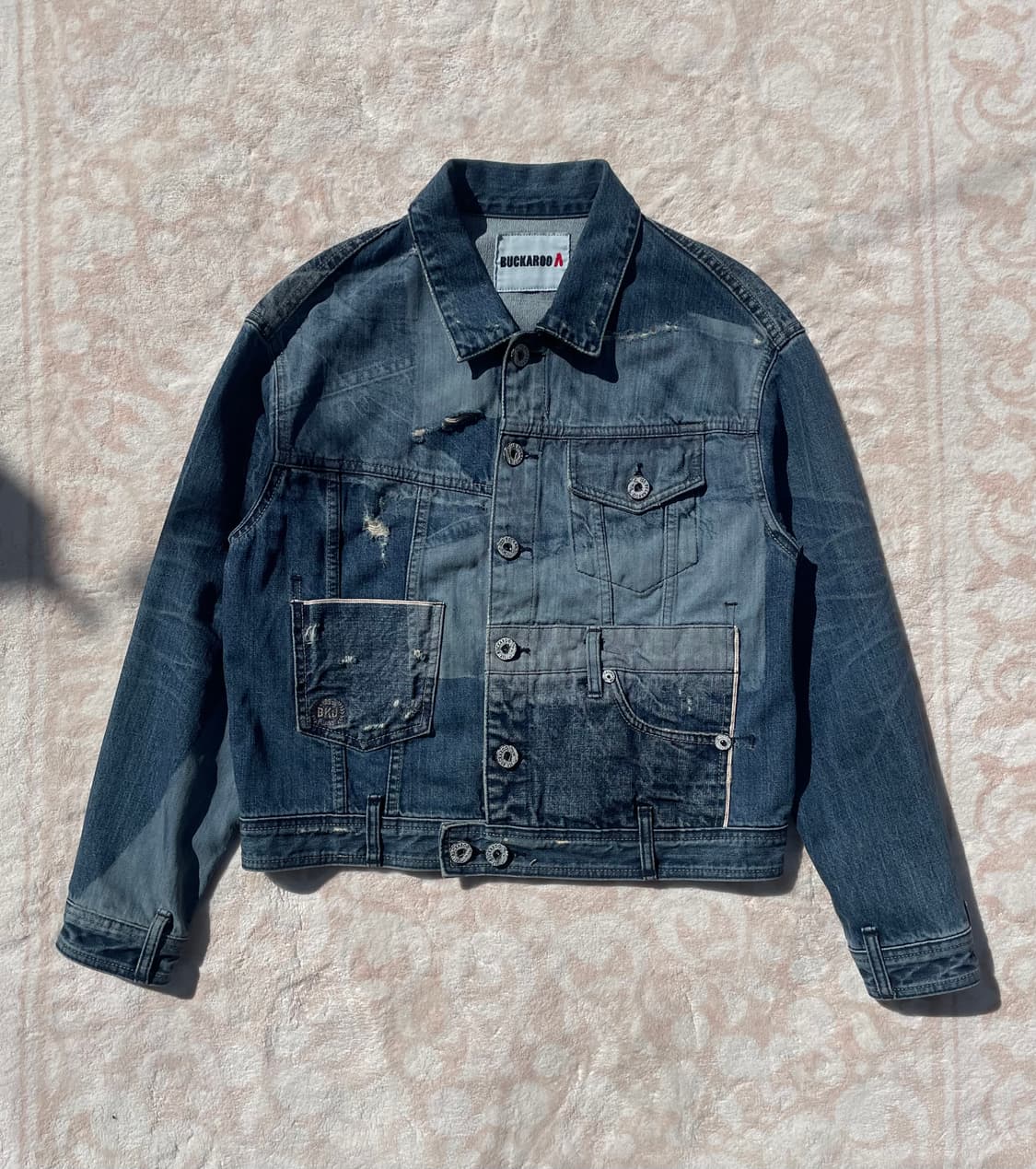 버카루 빈티지 y2k 트러커자켓 상품이미지1