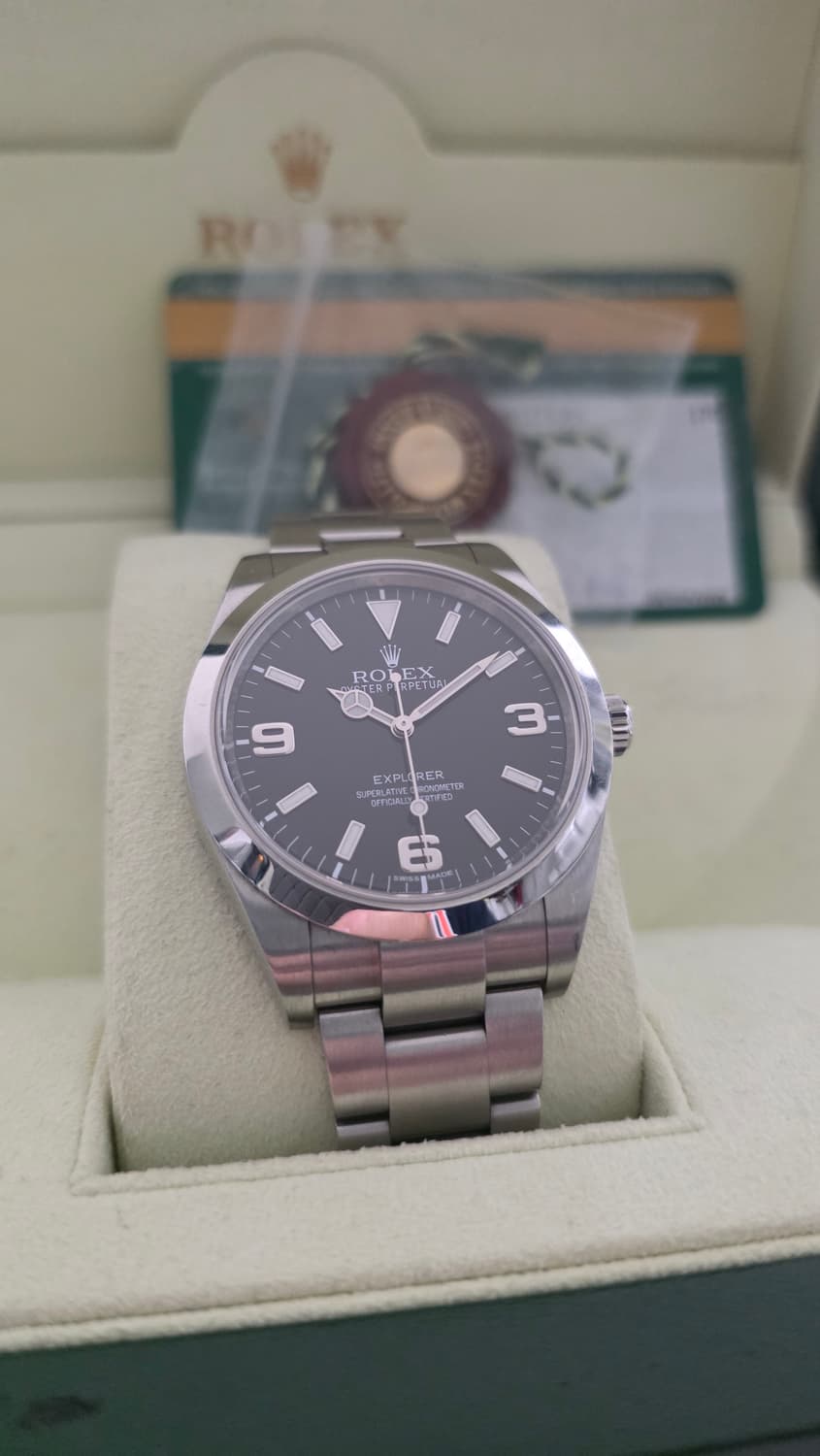 롤렉스 익스플로러1 39mm mk1 (화골익스, 214270) 상품이미지1