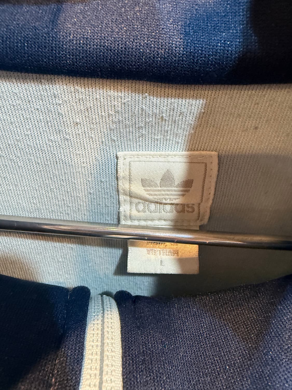 아디다스 파이어버드 트랙탑 져지 L 회색 네이비 상품이미지4