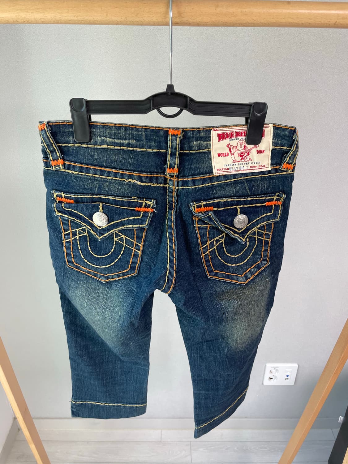 True Religion 데님 7부 팬츠(Made in USA) 상품이미지5